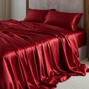 lucid-origin_Generate_a_highly_detailed_image_of_a_luxurious_Egyptian_silk_bed_sheet_draped_e-3